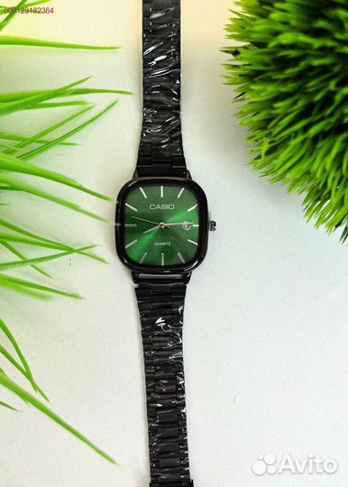 Наручные часы Casio чёрно-зелёные (Арт.55553)