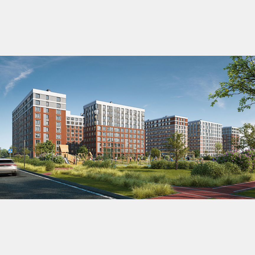 2-к. квартира, 57,4 м², 6/10 эт.