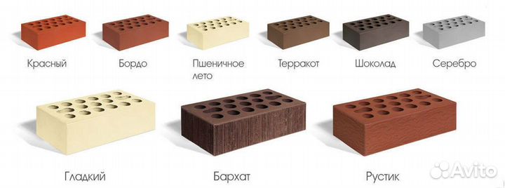 Кирпич лицевой