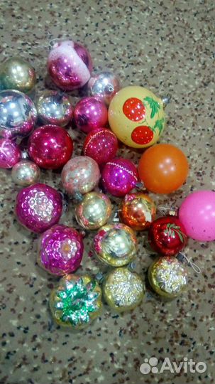 Елочные игрушки СССР