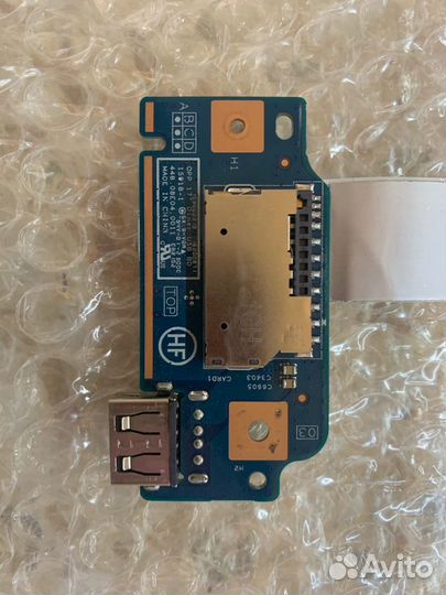 Плата I/O HP 17-y010ur 856613-001 - pcba USB