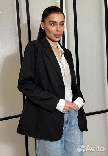 Пиджак оверсайз классика