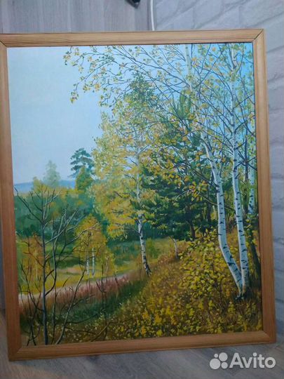 Картина маслом на холсте пейзаж
