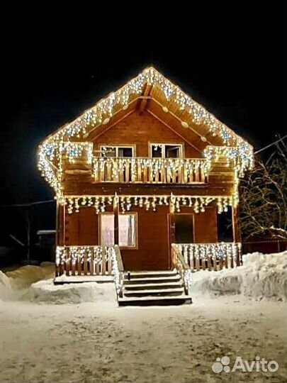 Новогоднее украшение дома