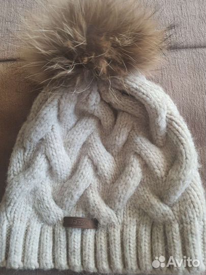 Зимняя шапка из альпака