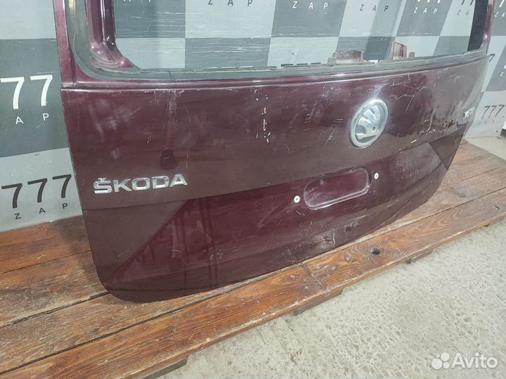 Крышка багажника Skoda Yeti 13-18 Б/У Оригинал