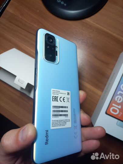 Xiaomi Redmi Note 10 Pro, 8/128 ГБ