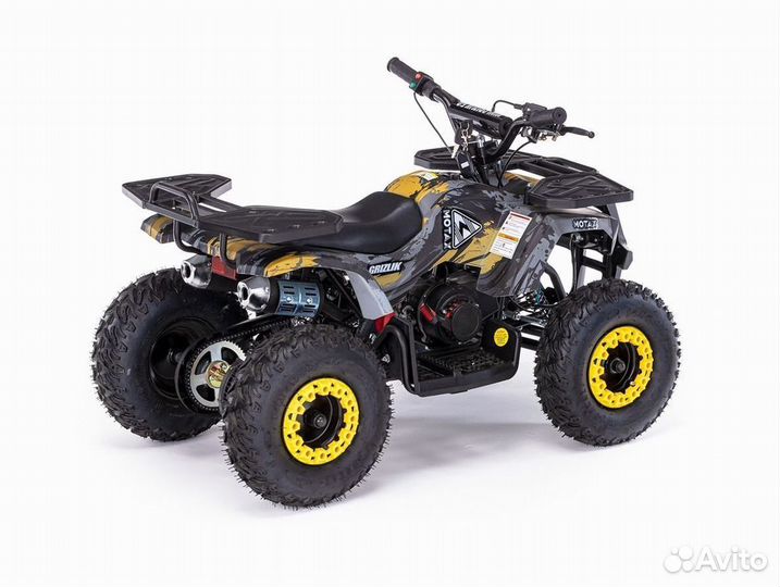 Детский квадроцикл Mini Grizlik X16 (PS, BW) motax