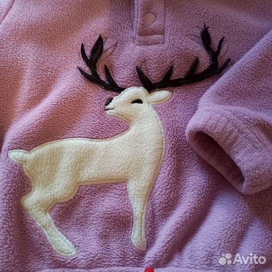Флисовый костюмчик для девочки