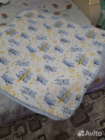 Конверт на выписку для мальчика летний