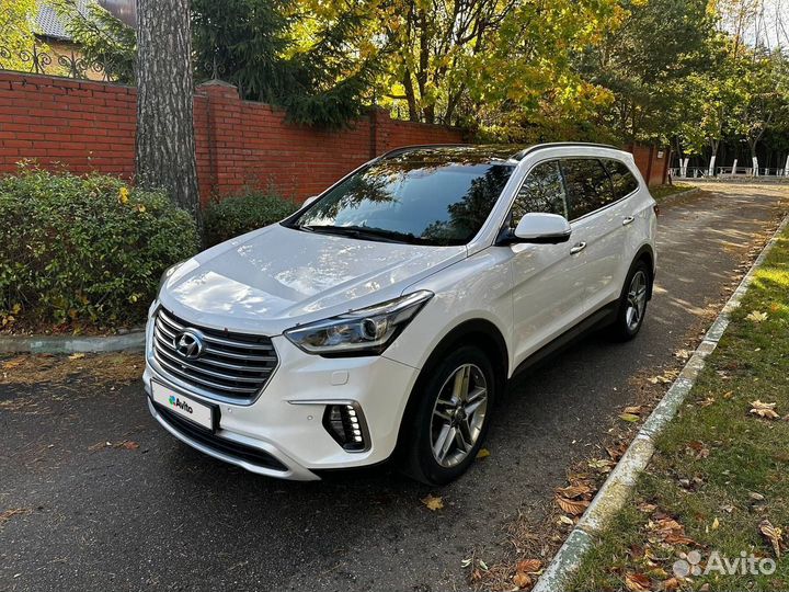 Hyundai Grand Santa Fe 2.2 AT, 2016, 140 670 км