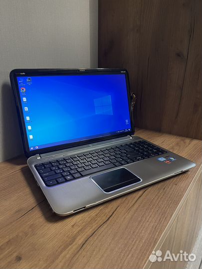 Мощный игровой ноутбук HP i7/ SSD/ 12 гб озу