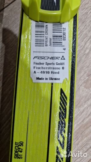 Лыжи беговые fisher 170 см