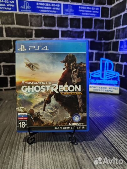 Tom clancy s ghost recon wildlands PS4 диск