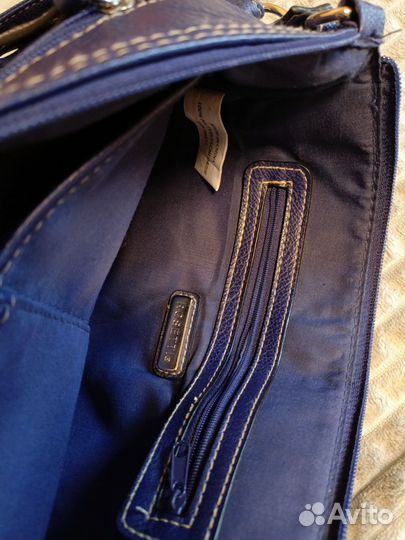 Сумка цвета ультрамарин бохо