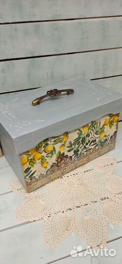 Хлебница деревянная