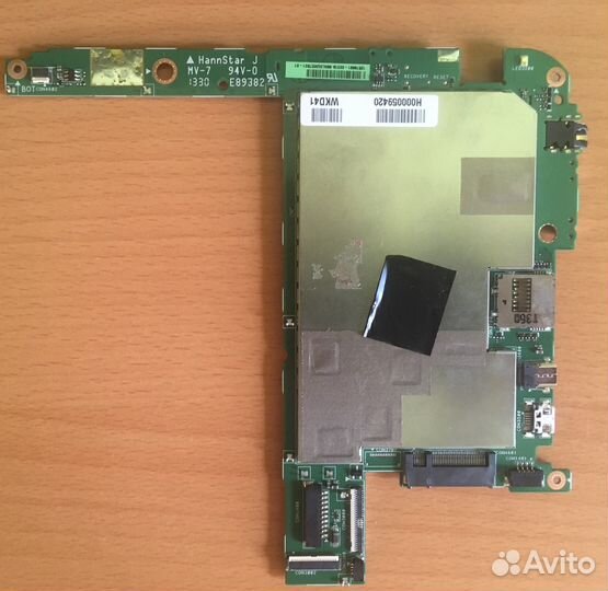 Плата Hannstar J MV-7 94V-0 1333-E89382 REV: 1.05