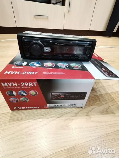 Магнитола pioneer с блютусом бу