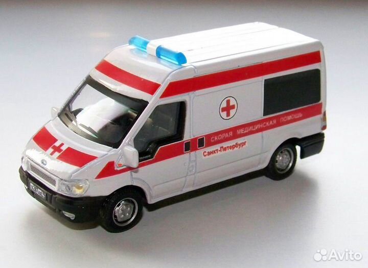 Декали медицинские, скорая помощь, реанимация 1:43