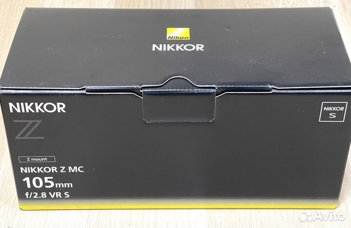 Nikon Z MC 105mm f/2.8 VR S Nikkor Новый