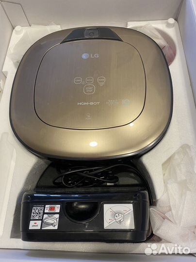 Робот пылесос lg hom bot
