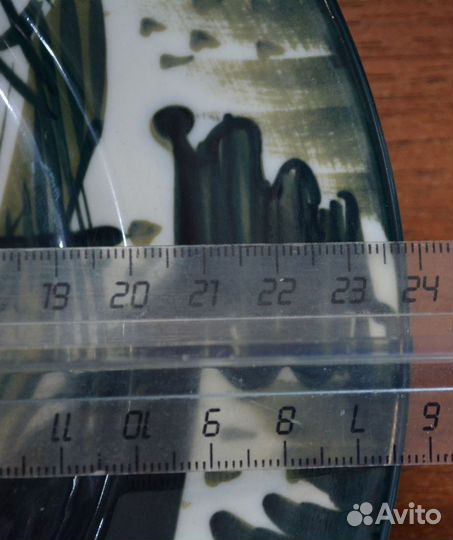 Тарелка декоративная настенная лфз Городецкий Кора