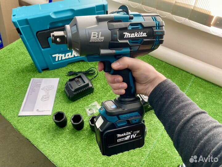 Гайковерт аккумуляторный грузовой Makita 2100 Н/м