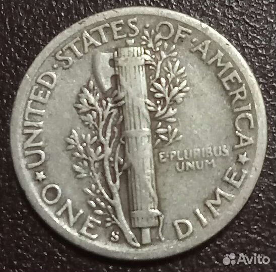 Монеты США цент дайм квотер