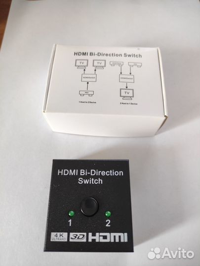 Hdmi сплиттер 2 входа 1 выход