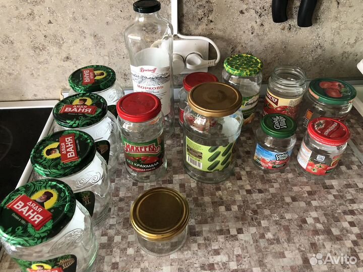 Банка (банки) стеклянная для закруток