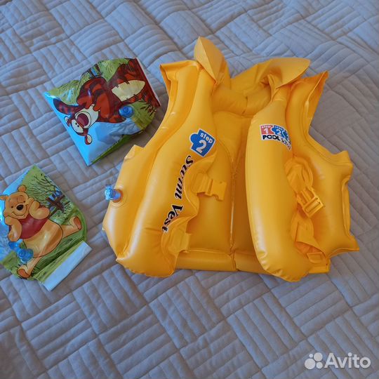 Жилет надувной для бассеина детский