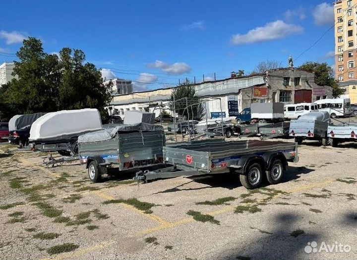 Бортовой прицеп с доставкой по Крыму