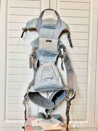 Рюкзак-переноска Aixintu. Кенгуру-слинг, голубой