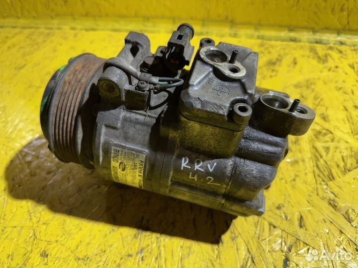 Компрессор кондиционера Range Rover 4.2 суперчардж