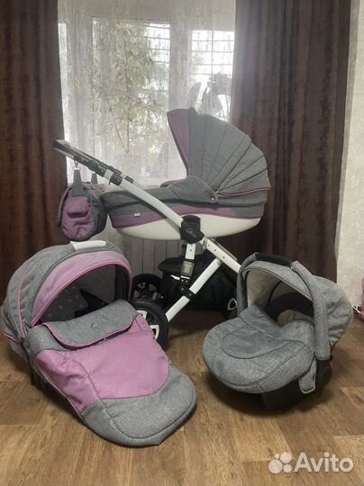 Коляска adamex 3 в 1