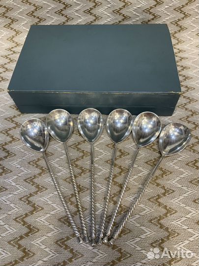 Чайные ложки мельхиор