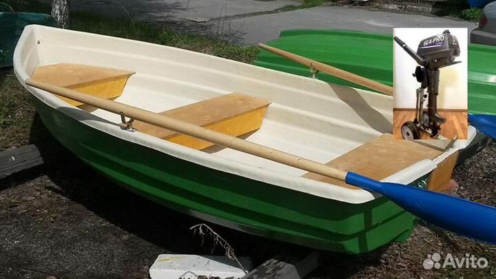 Вёсельная лодка с мотором Тортилла-305 Эко Sea-Pro