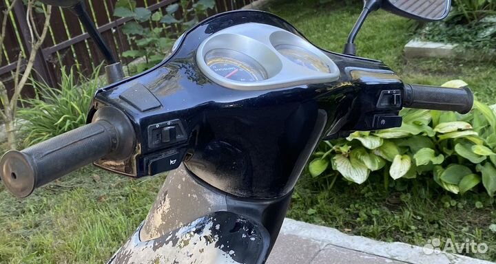 Скутер в рабочем состоянии