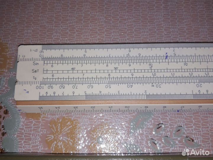 Линейка логарифмическая СССР