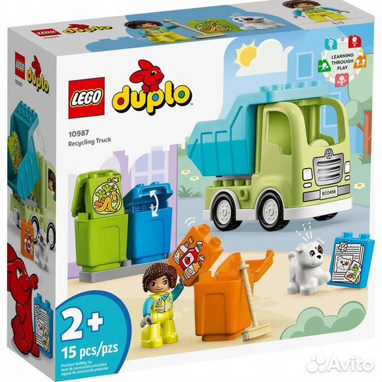 Конструктор lego duplo 10987 Мусоровоз