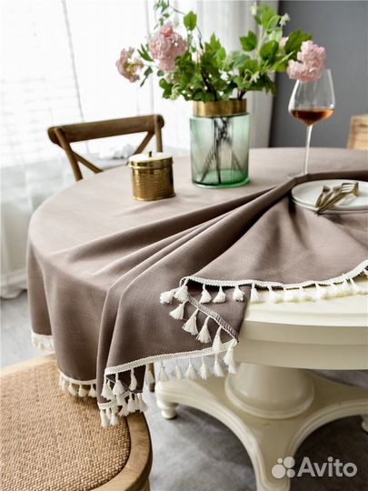 Скатерть круглая 160, 180 см