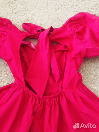 Платье фуксия