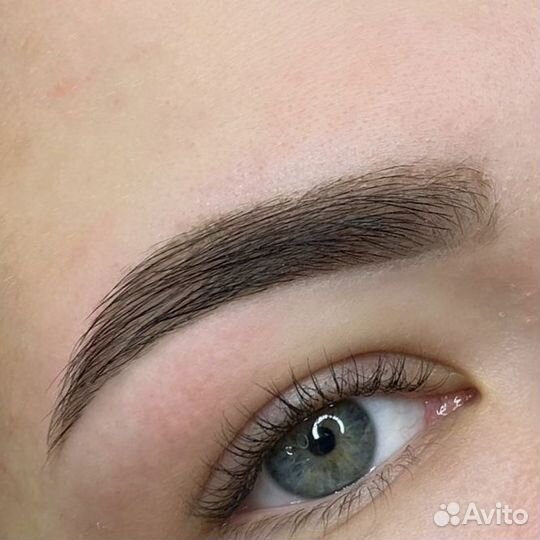 Коррекция бровей, ламинирование ресниц