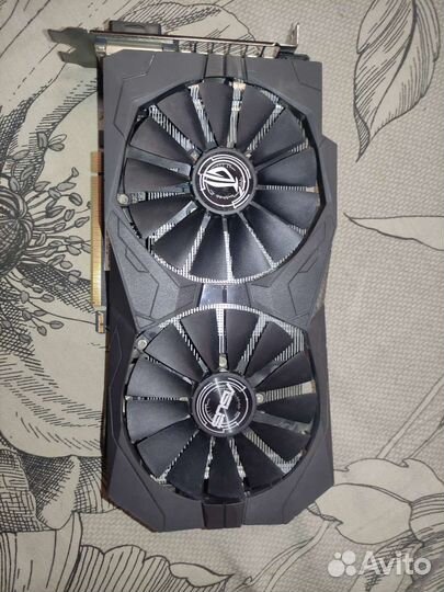 Видеокарта asus AMD Radeon RX 470 8 GB strix OC