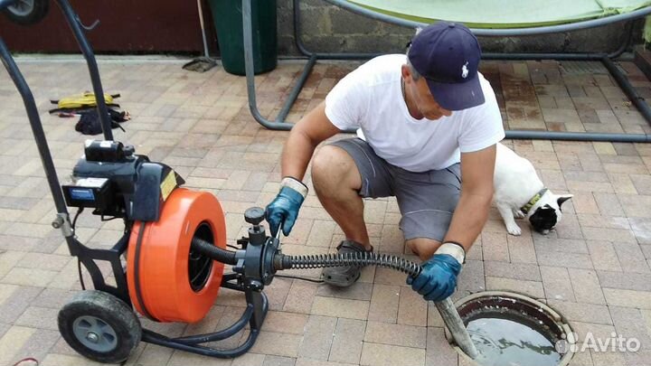 Прочистка канализации,чистка труб.Устранение засор