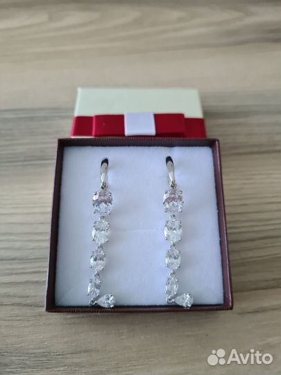Серьги серебряные