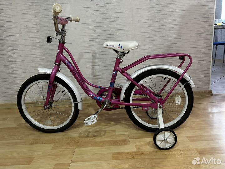 Детский велосипед 14 дюймов stels для девочки