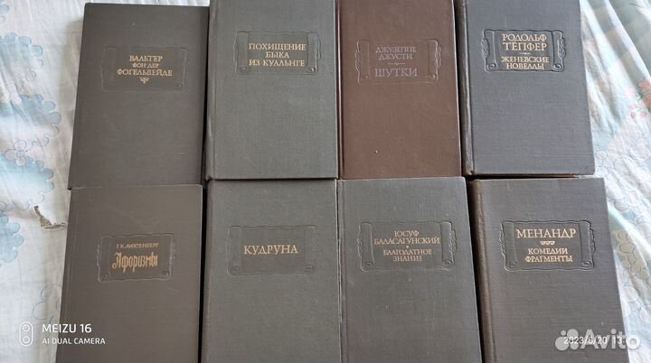 Серия литературные памятники