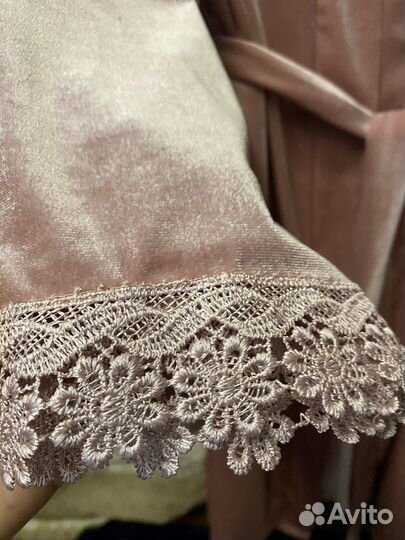 Халат бархатный женский