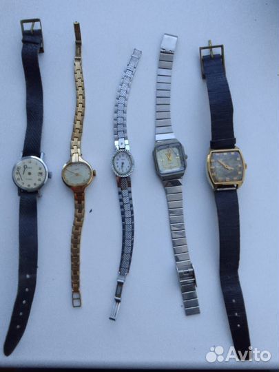 Часы наручные.позолота